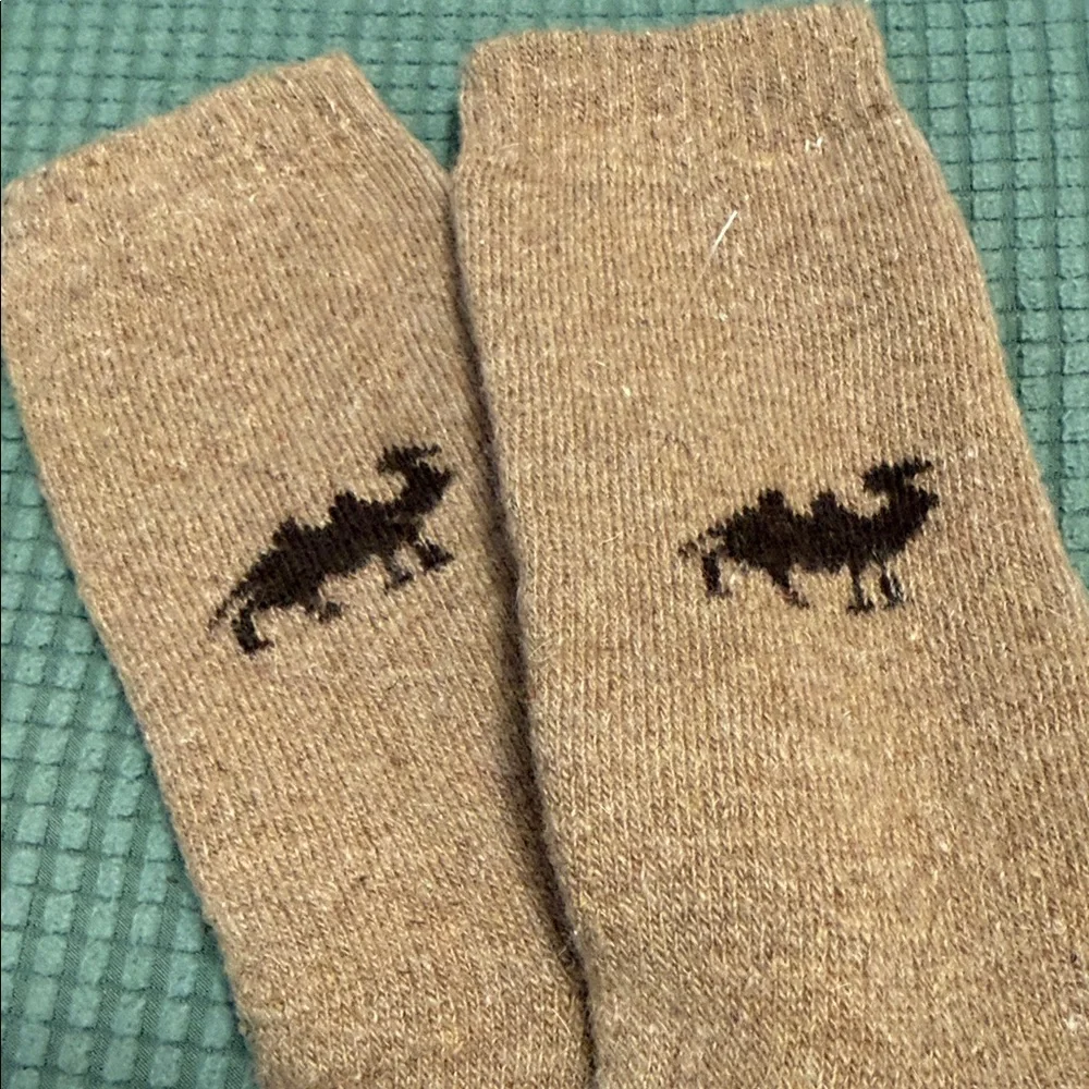 Camel Design Termo Socks New 85% Camel Wool Size M-L